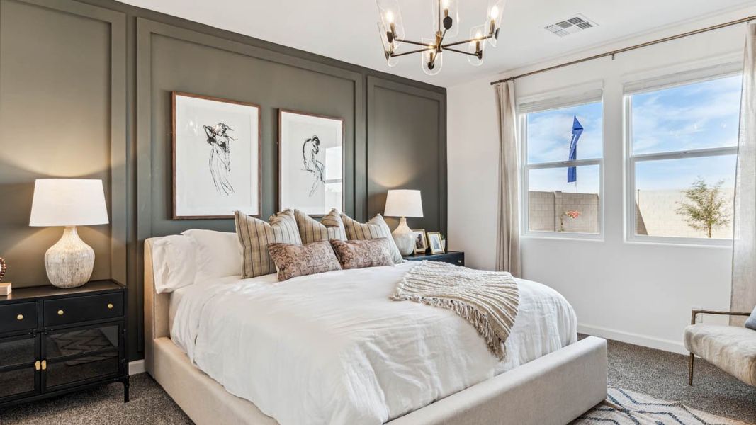 Furnished interior view inside a new home in Barnett Village, Marana (Image 15).