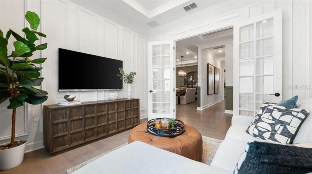 Furnished interior view inside a new home in Skye Ranch Community Group Page, Sarasota (Image 13).