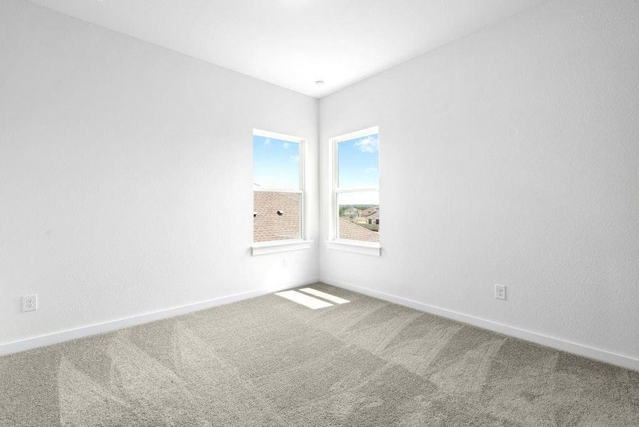 Spacious, unfurnished interior of a new home in Santa Rita Ranch, Liberty Hill (Image 20). Spacious, unfurnished interior of a new home in Santa Rita Ranch, Liberty Hill (Image 20).