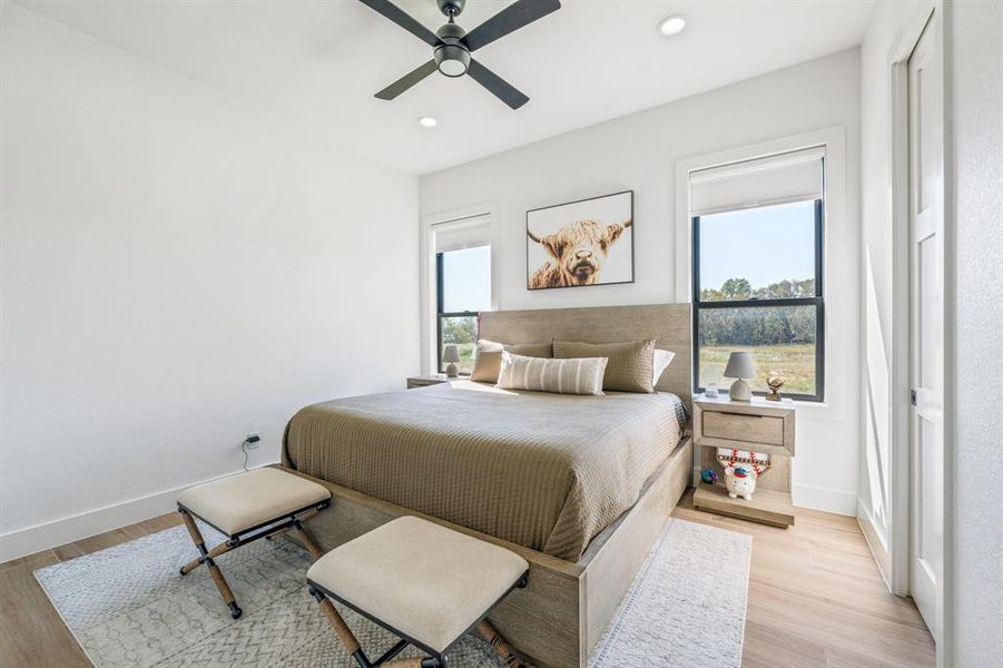 Furnished interior view inside a new home in , Pelican Bay (Image 21).