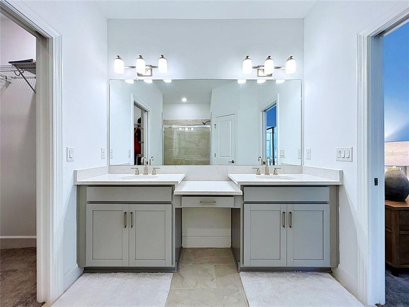 Furnished interior view inside a new home in , Wesley Chapel (Image 47).