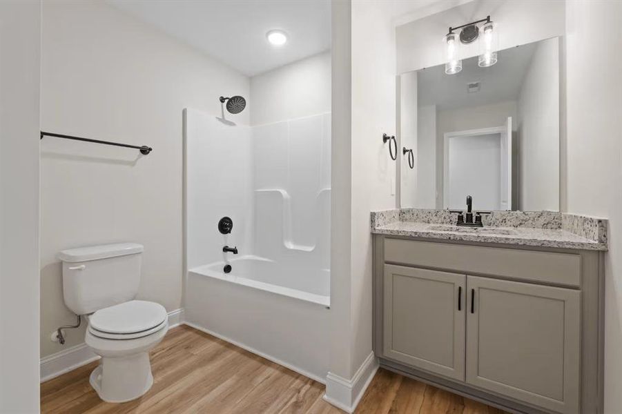 Furnished interior view inside a new home in Meadow Ridge Estates, Josephine (Image 11).