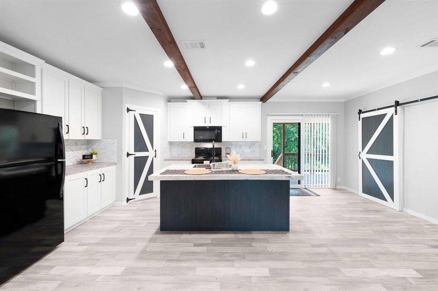 Furnished interior view inside a new home in , Gilmer (Image 7). Furnished interior view inside a new home in , Gilmer (Image 7).