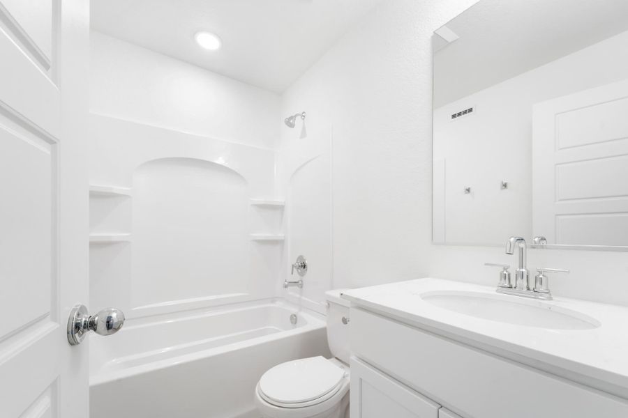 Furnished interior view inside a new home in Conestoga, Ault (Image 9).
