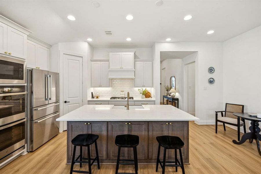 Furnished interior view inside a new home in , Fort Worth (Image 9).