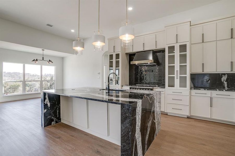 Furnished interior view inside a new home in , Cresson (Image 9).