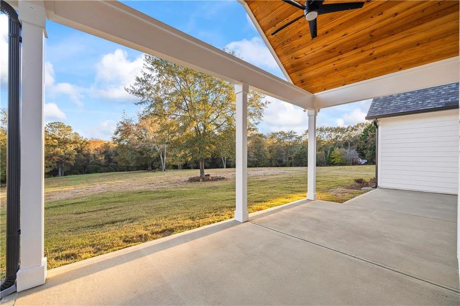Exterior details and patio area of a home in , Monroe (Image 34).