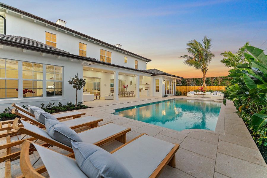 Exterior Rear Twilight 3