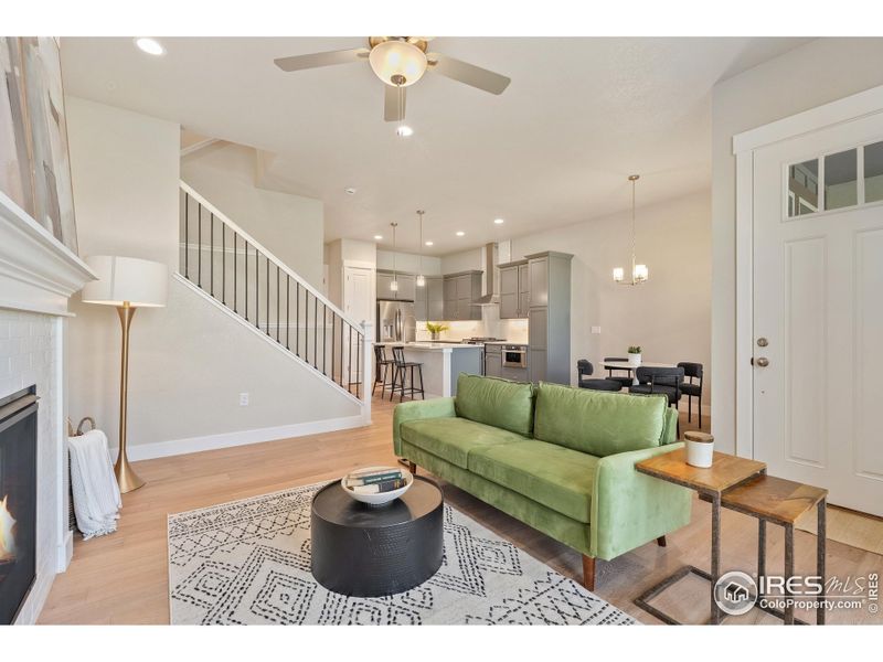 Photos of the actual home.