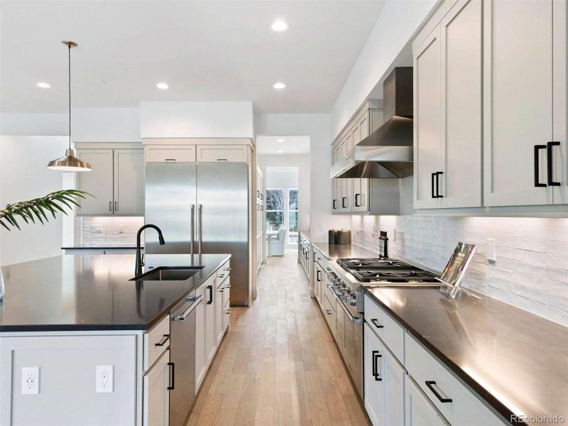 Furnished interior view inside a new home in , Denver (Image 30).