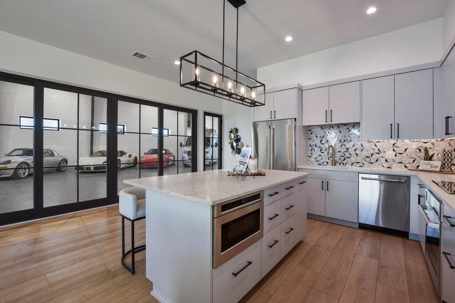 Furnished interior view inside a new home in , Austin (Image 12).