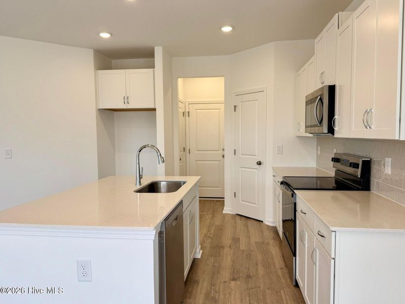Furnished interior view inside a new home in Coastal Haven, Leland (Image 5).