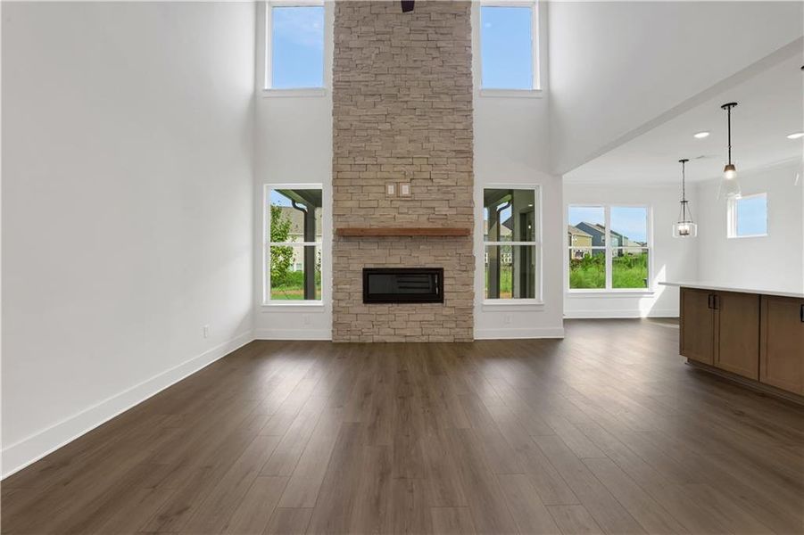 Spacious, unfurnished interior of a new home in Twin Lakes, Hoschton (Image 42).