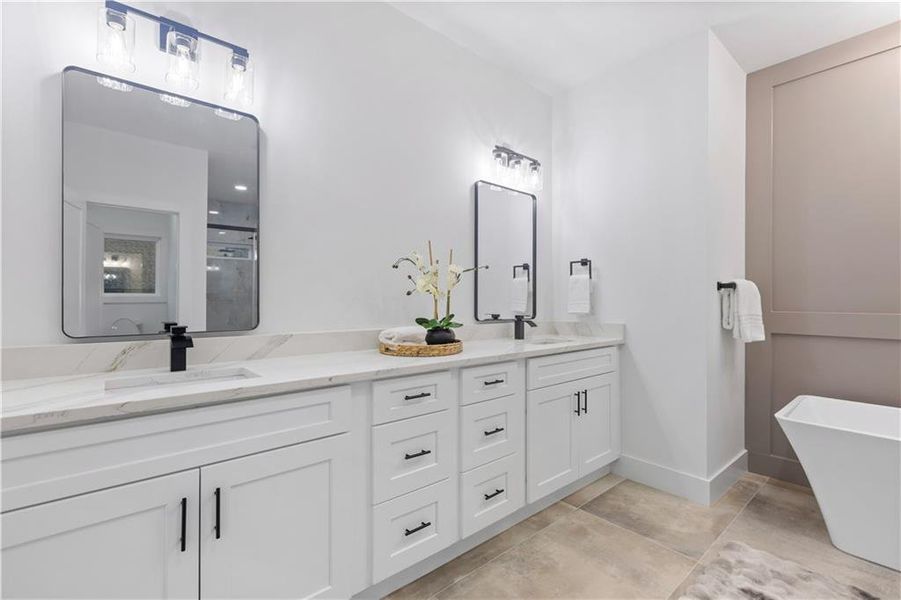 Furnished interior view inside a new home in , Lawrenceville (Image 4).