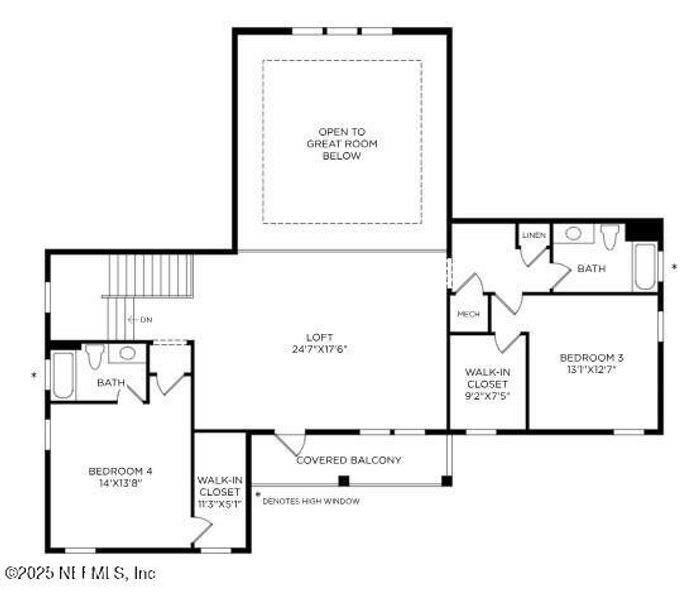 2D floor plan layout of this home in , St. Augustine, FL (Image 2).