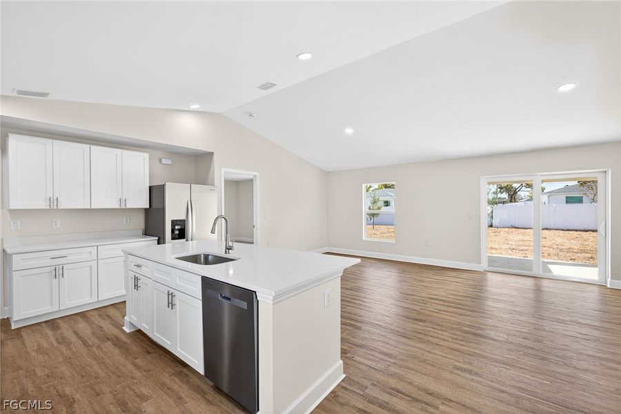 Furnished interior view inside a new home in Cape Coral, Cape Coral (Image 12). Furnished interior view inside a new home in Cape Coral, Cape Coral (Image 12).