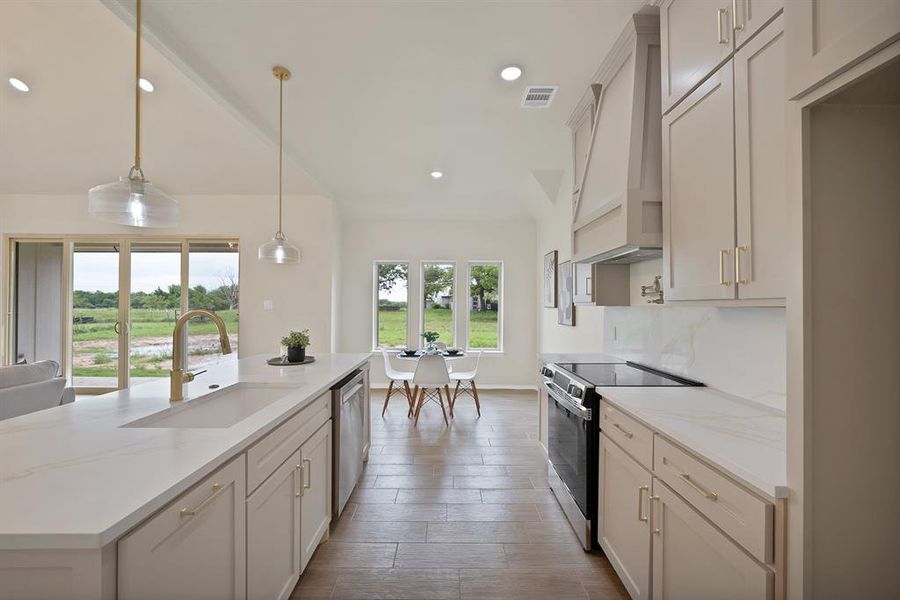 Furnished interior view inside a new home in , Reno (Image 6).