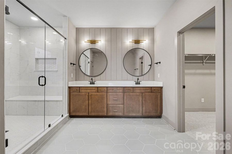 Furnished interior view inside a new home in , Charlotte (Image 6).