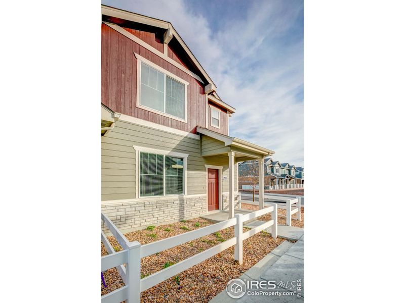 Exterior details and patio area of a home in , Johnstown (Image 18).