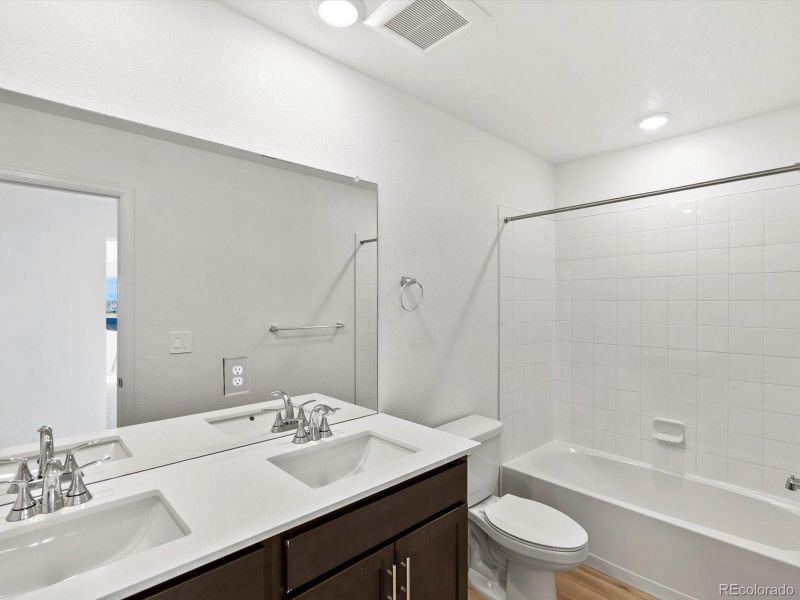 Furnished interior view inside a new home in Westgate, Greeley (Image 4). Furnished interior view inside a new home in Westgate, Greeley (Image 4).