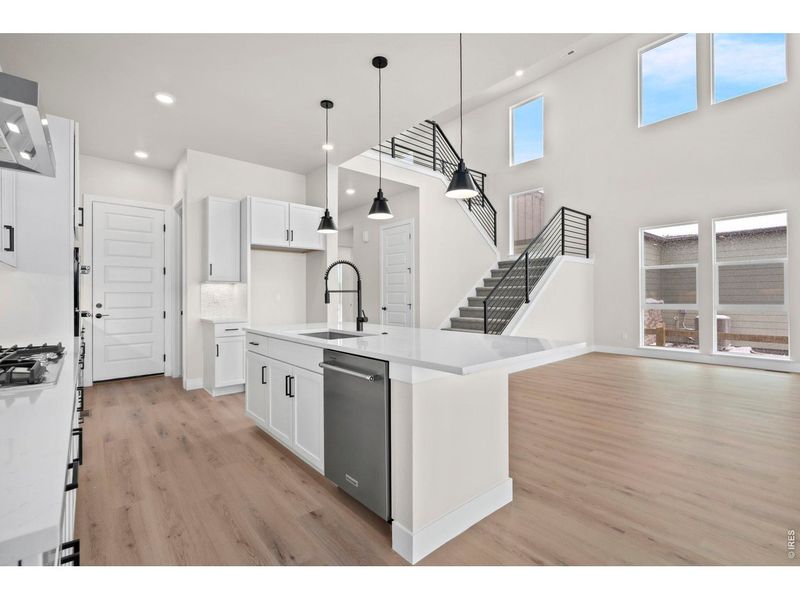 Furnished interior view inside a new home in , Fort Collins (Image 4).