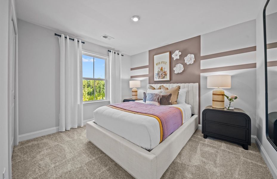 Furnished interior view inside a new home in Harrington, Greenville (Image 12).