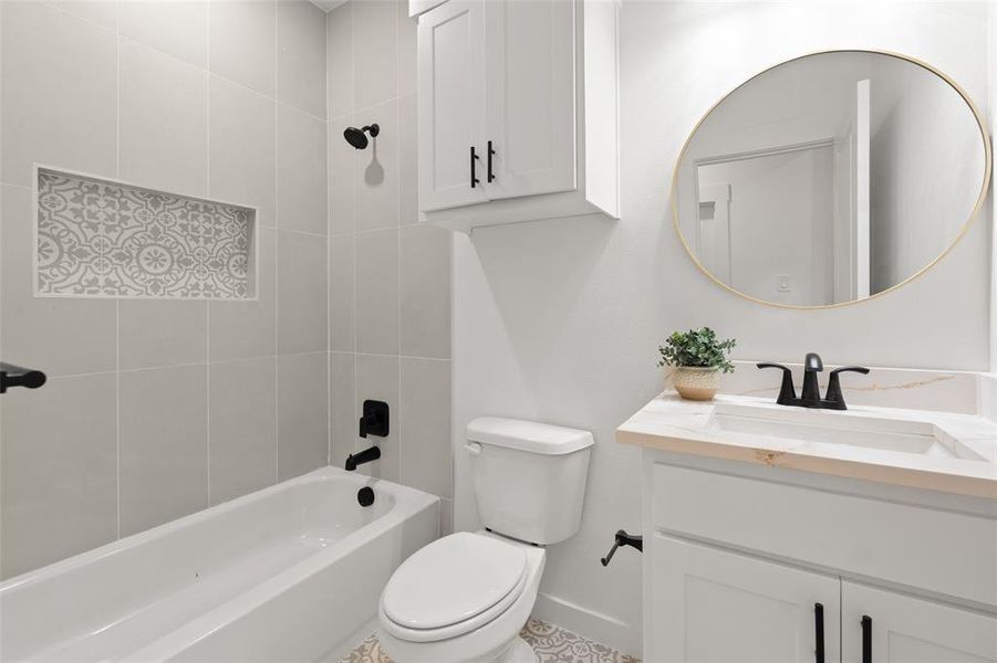 Furnished interior view inside a new home in , Hillsboro (Image 15).