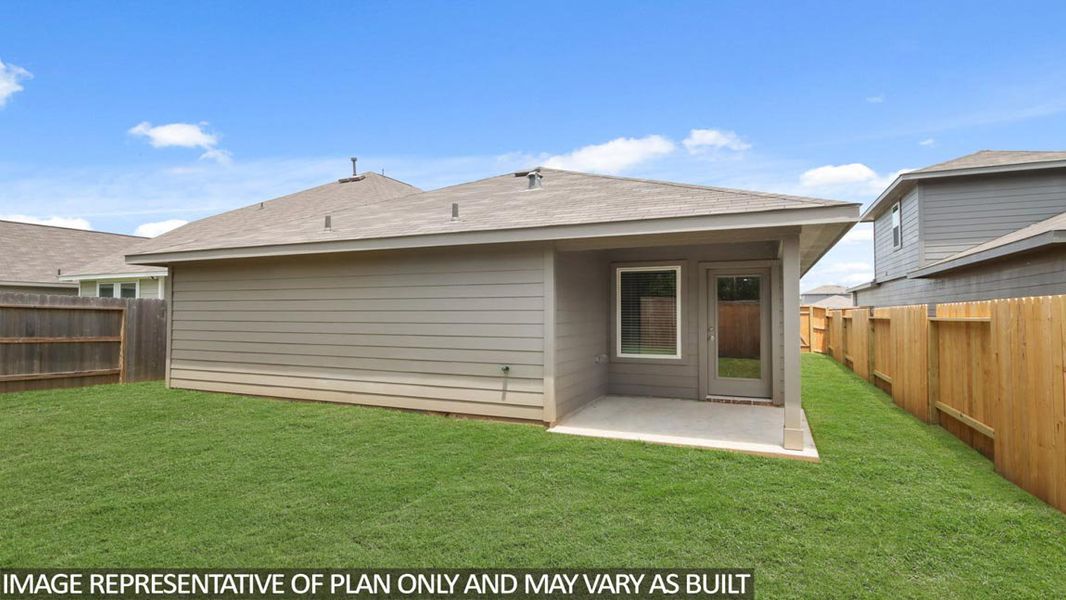 Exterior details and patio area of a home in Venetian Pines, Conroe (Image 2). Exterior details and patio area of a home in Venetian Pines, Conroe (Image 2).