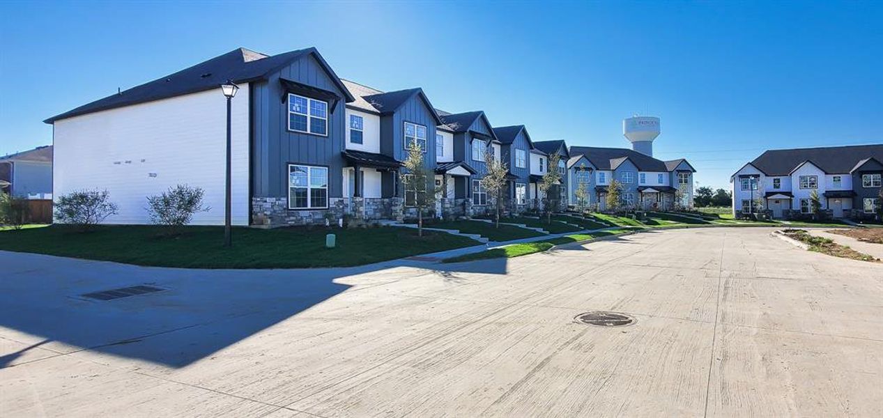 Front exterior of a new home in , Princeton, TX, highlighting curb appeal (Image 18).