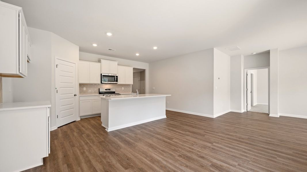 Furnished interior view inside a new home in The Reserve at Calcutta, Stockbridge (Image 7).