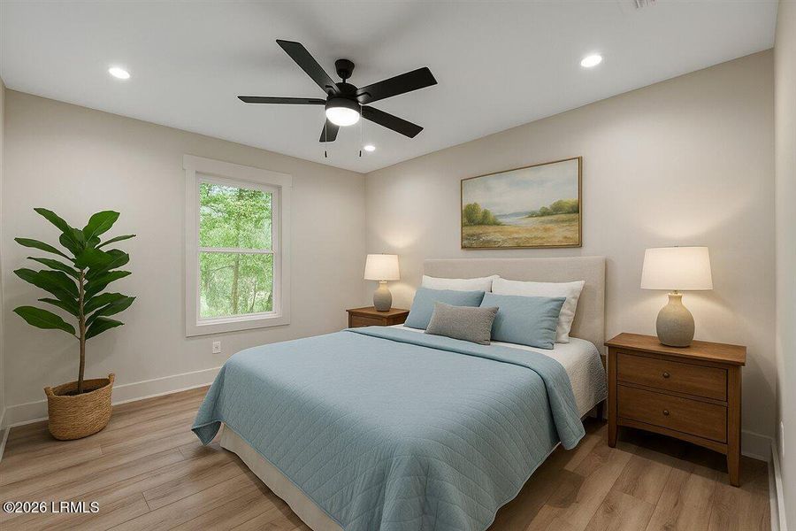 Furnished interior view inside a new home in , Beaufort (Image 61).