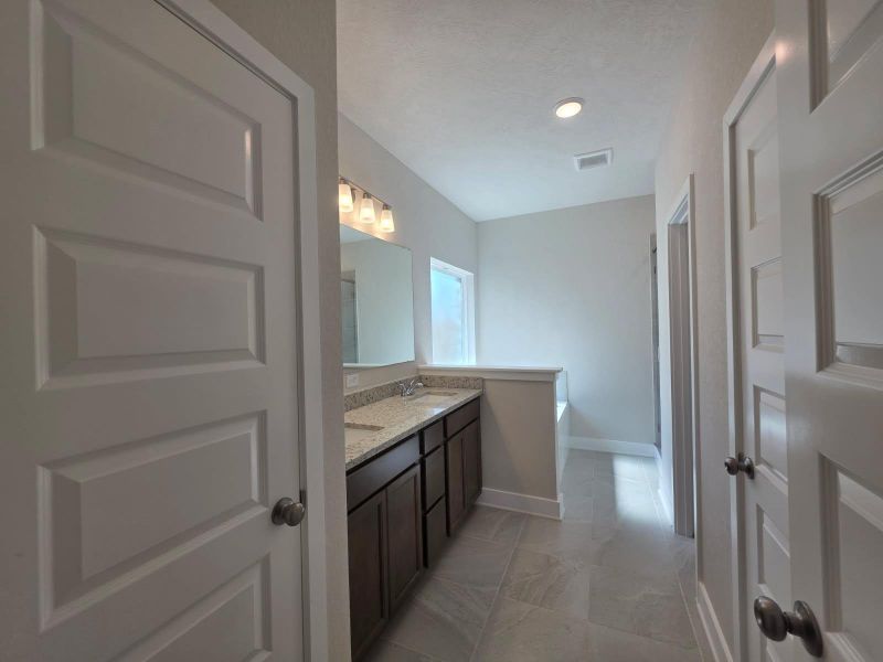 Furnished interior view inside a new home in , Brenham (Image 8).