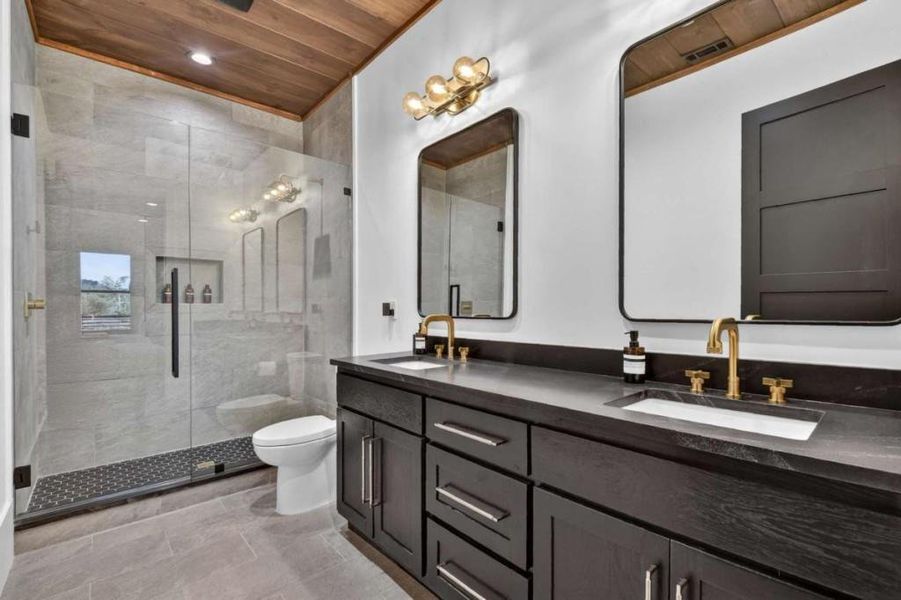 Furnished interior view inside a new home in , Mineral Bluff (Image 49).