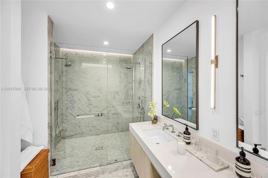 Furnished interior view inside a new home in , Bay Harbor Islands (Image 31).