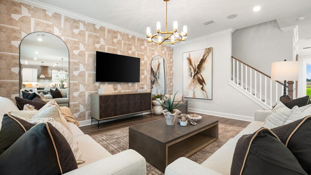 Representative furnished interior of a home built from the Carmel by Taylor Morrison in Coasterra Community Group Page, Palmetto (Image 9).