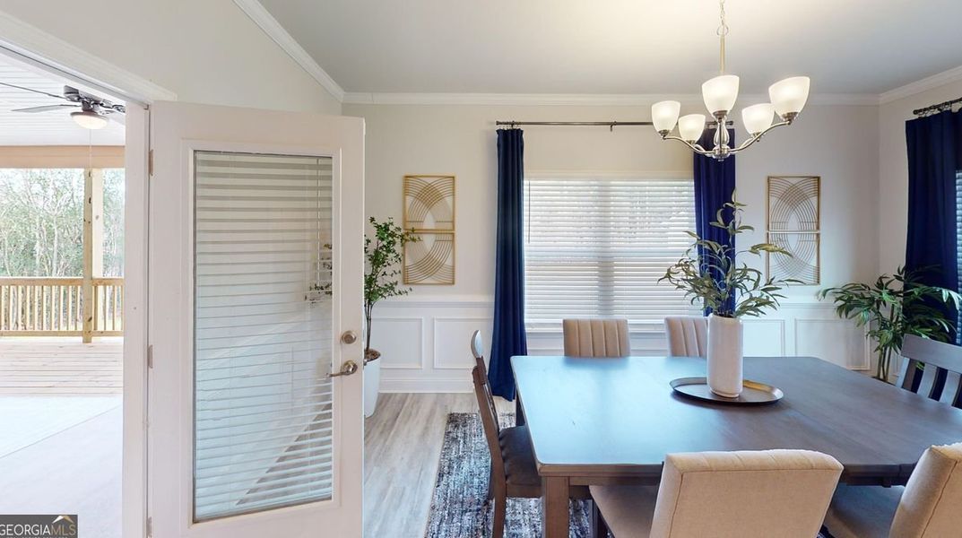Furnished interior view inside a new home in Holliday Pass, Griffin (Image 10).