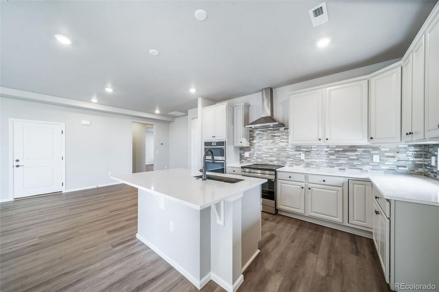 Furnished interior view inside a new home in , Aurora (Image 5).