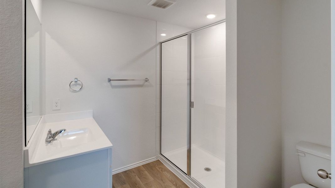 Representative furnished interior of a home built from the The Caprock by D.R. Horton in Watermill, Uhland (Image 7).