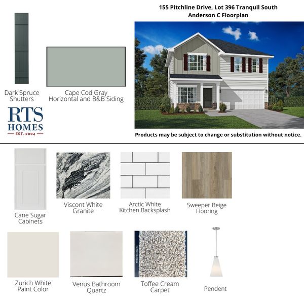2D floor plan layout of this home in Tranquil South, Hinesville, GA (Image 4). 2D floor plan layout of this home in Tranquil South, Hinesville, GA (Image 4).