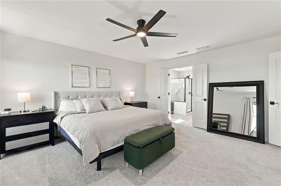 Furnished interior view inside a new home in Sweetbay Farm, Lawrenceville (Image 42).