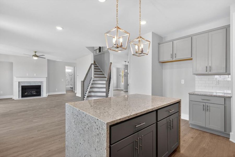 Furnished interior view inside a new home in The Manor at Gainesville Township, Gainesville (Image 15). Furnished interior view inside a new home in The Manor at Gainesville Township, Gainesville (Image 15).