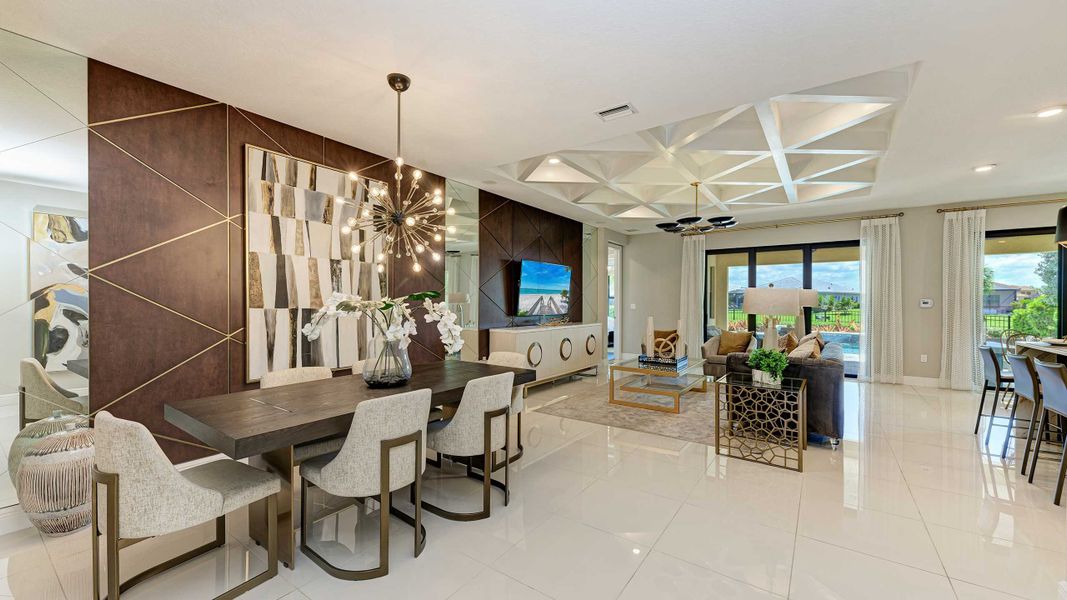 Dining Area into Great Room