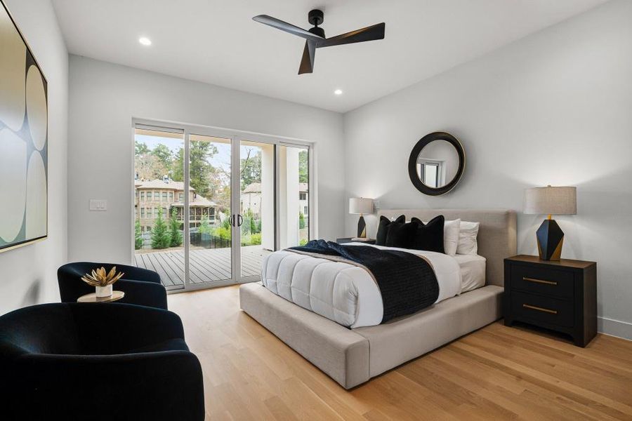 Furnished interior view inside a new home in , Decatur (Image 54).