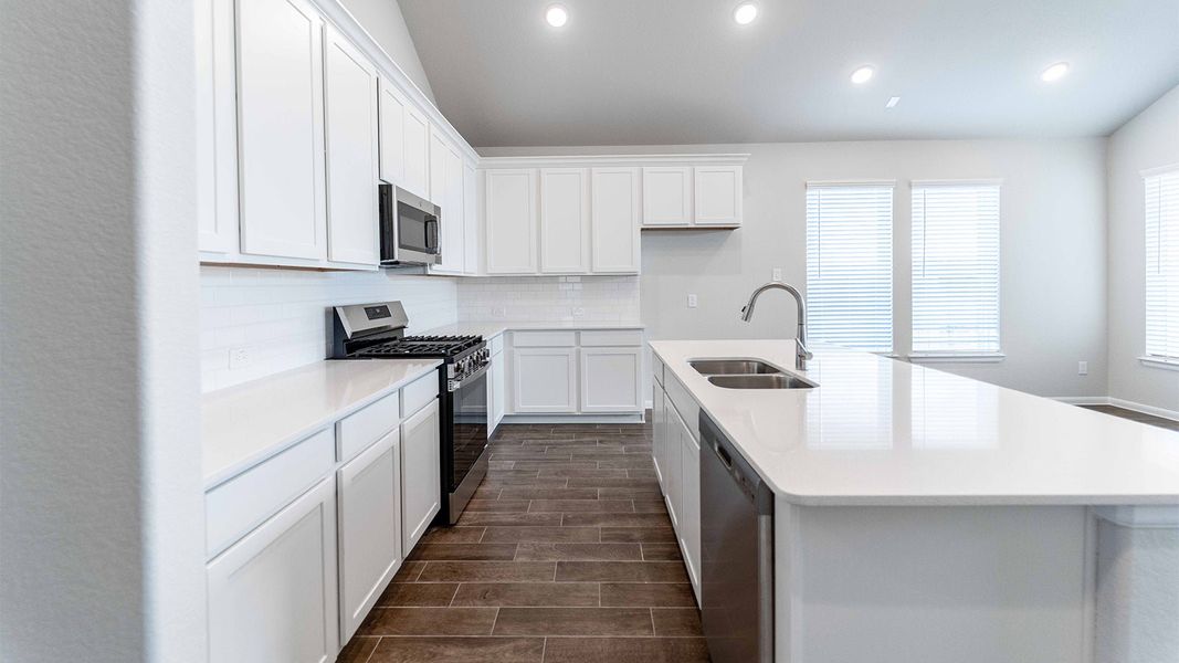 Furnished interior view inside a new home in Creekhaven, Arcola (Image 6).
