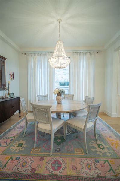 Furnished interior view inside a new home in The Homestead - 62', Rockwall (Image 28). Furnished interior view inside a new home in The Homestead - 62', Rockwall (Image 28).