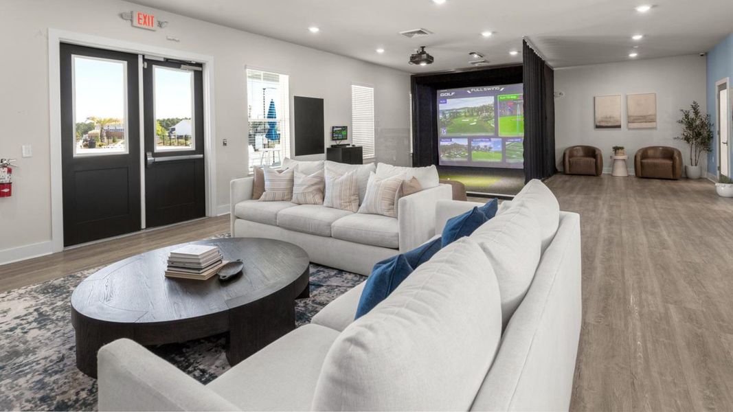Furnished interior view inside a new home in Sidbury Station, Castle Hayne (Image 15).