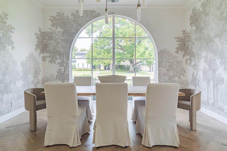 Furnished interior view inside a new home in , Dallas (Image 4).