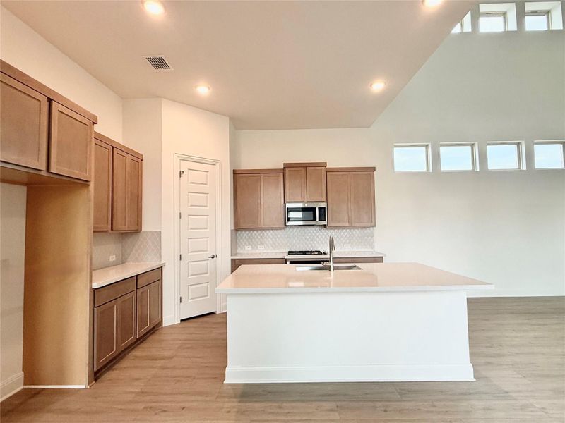 Furnished interior view inside a new home in Flora, Hutto (Image 5).
