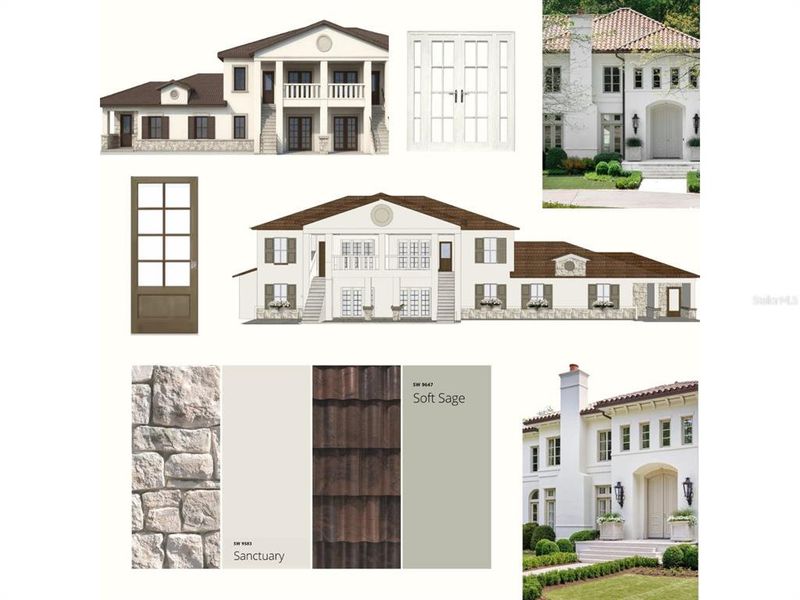 Sample of building materials used in homes in , Lake Mary (Image 7).