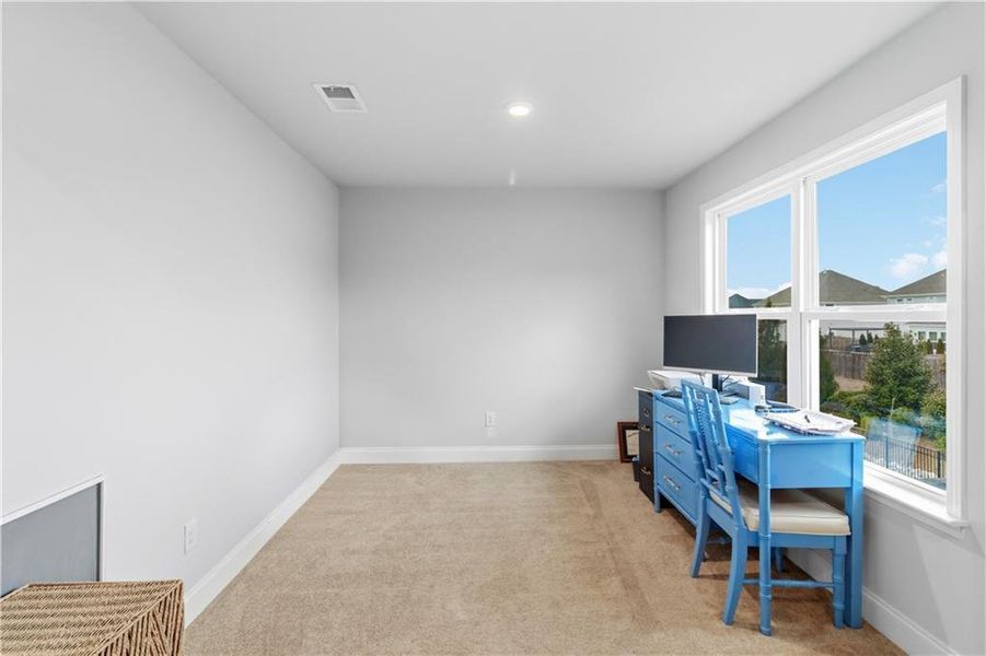 Furnished interior view inside a new home in Everton, Peachtree City (Image 9).